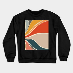 Fortune - Abstract Modern Art Print Crewneck Sweatshirt
